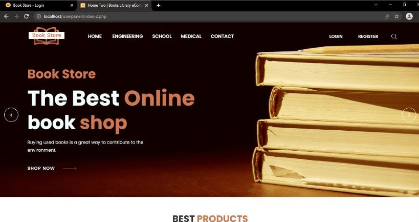 PHP Project Book-Store